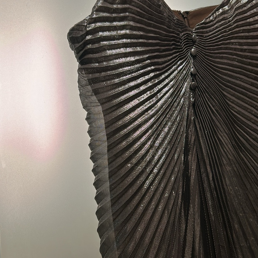 Mac Duggal 2153 Silk Shimmer Dress - Picture 11 of 11